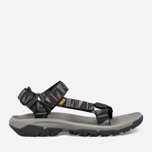 Teva Hurricane XLT2 Miesten Mustat/Harmaat Sandaalit